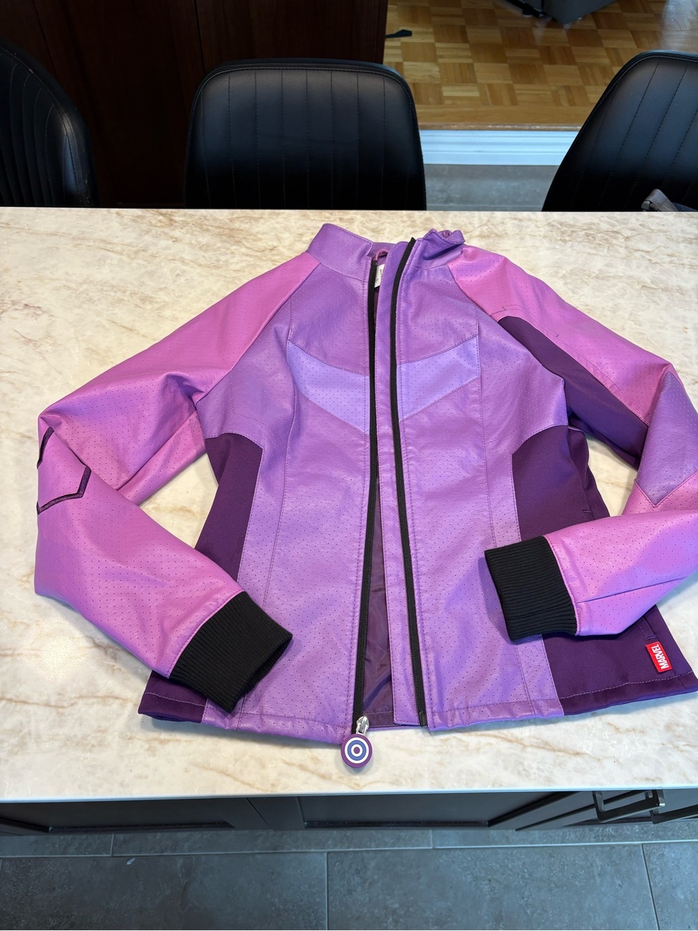 Disney Marvel Hawkeye Kate Bishop Purple Jacket Women’s XS